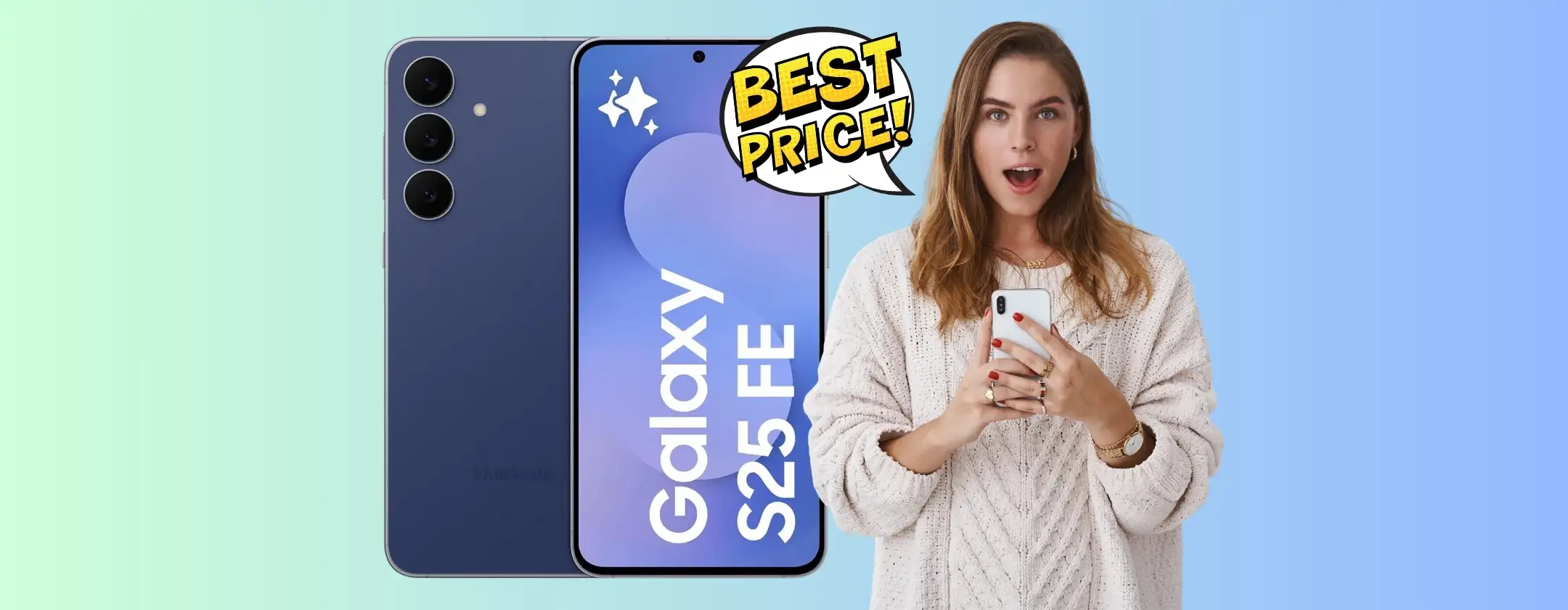 Samsung Galaxy s25 FE in super sconto su eBay: adesso è un best buy