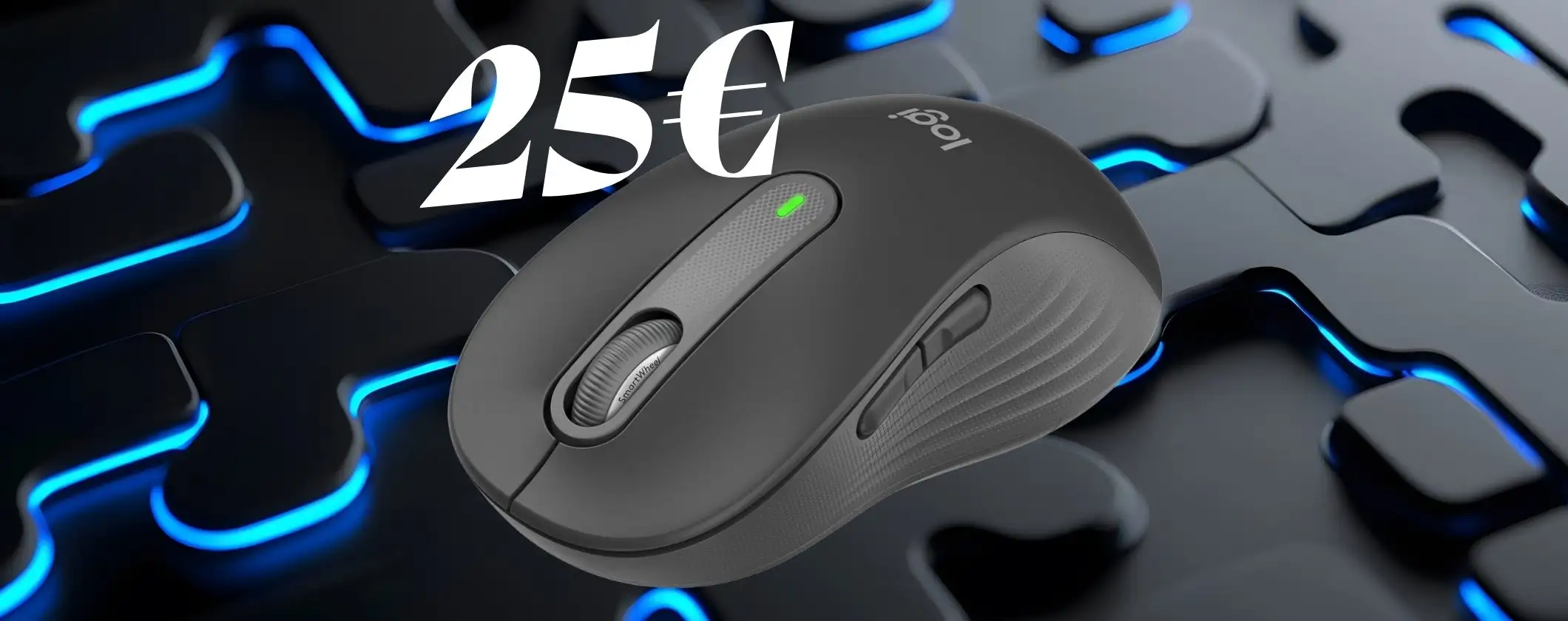 Solo 25€ su Amazon per il meraviglioso mouse wireless Logitech Signature M650 L