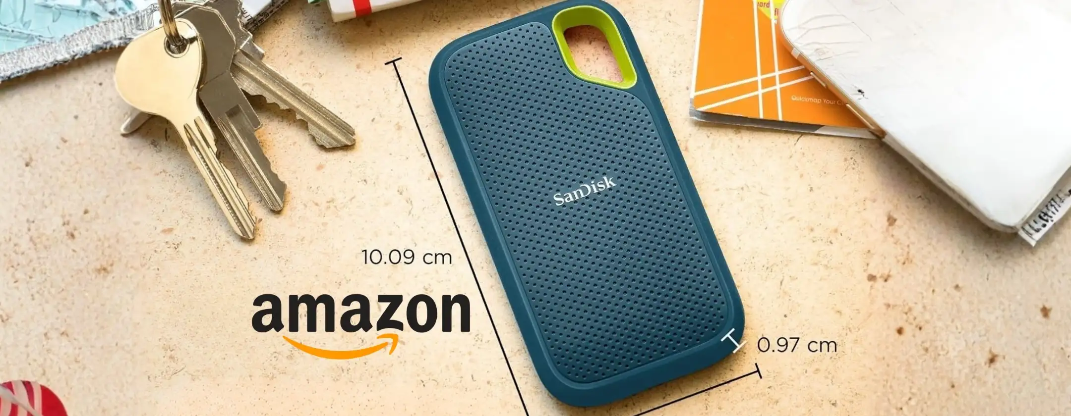 SSD SanDisk Extreme da 1TB: archivia di tutto e trasferisce a velocità notevole