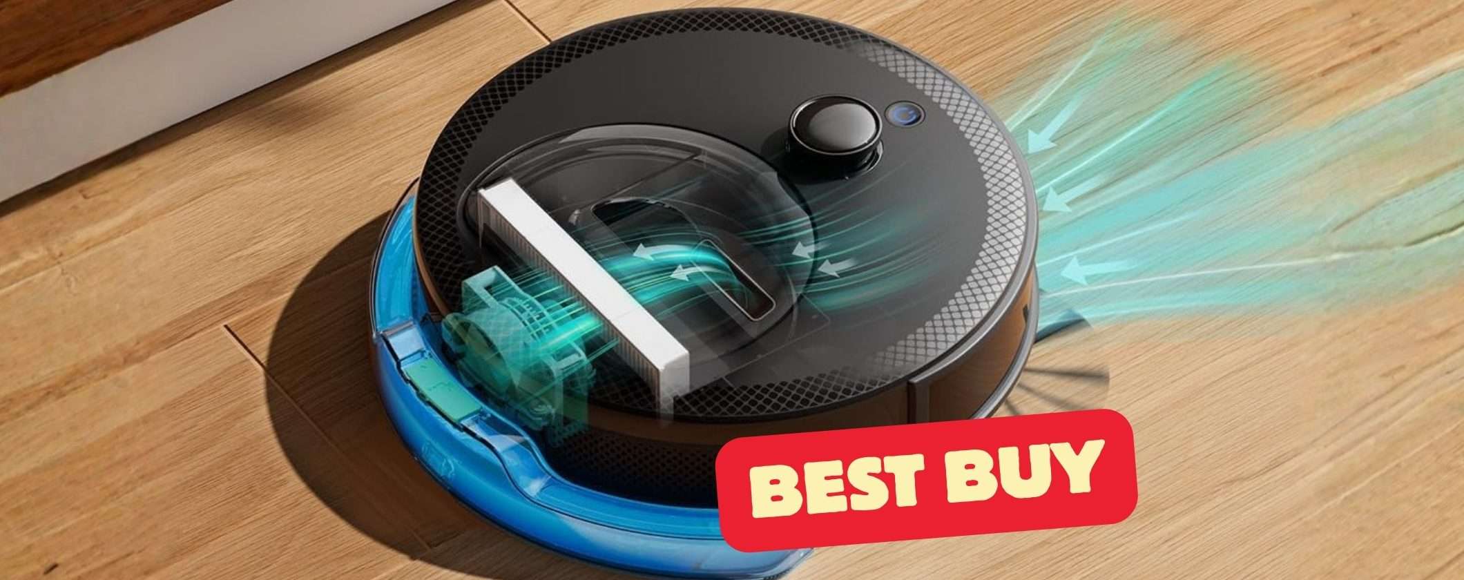 Super prezzo per il robot aspirapolvere e lavapavimenti LEFANT M330Pro