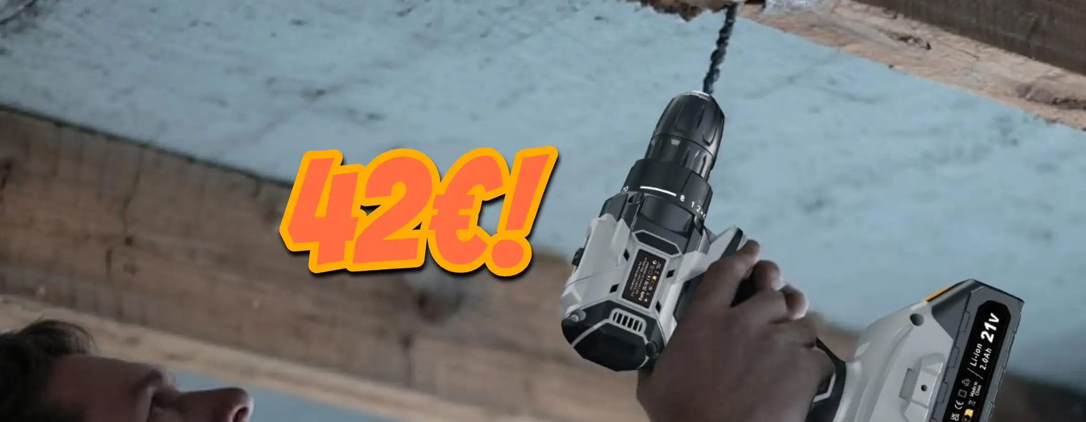 Trapano Avvitatore Doppia Batteria Brushless a soli 42€ sta andando a ruba