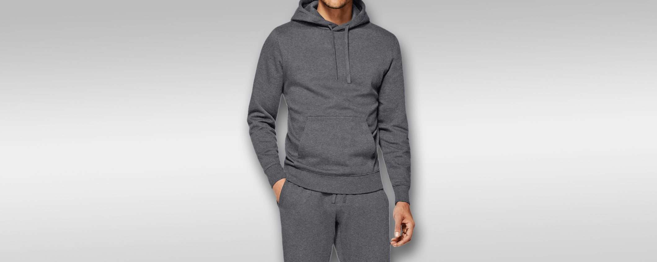 Caldo cotone invernale, felpa e pantalone: tuta da uomo a meno di metà prezzo