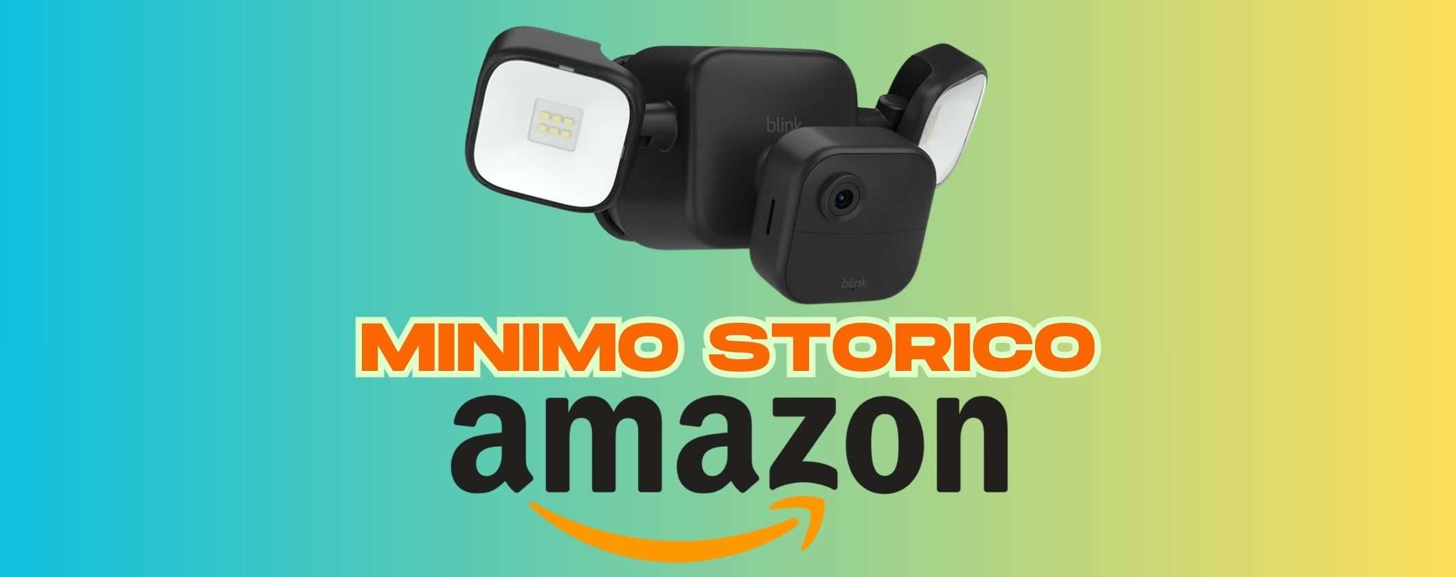 Videocamera Blink con faretti al prezzo più basso di sempre (solo 41€)