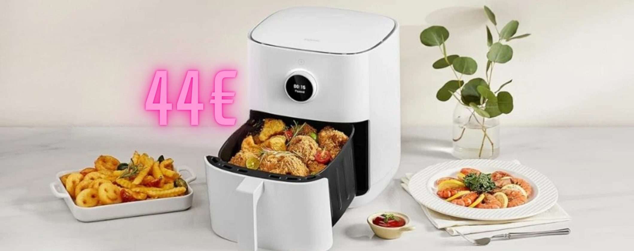 Xiaomi Smart Air Fryer: l'elegante friggitrice ad aria da 4,5L tua con appena 44€