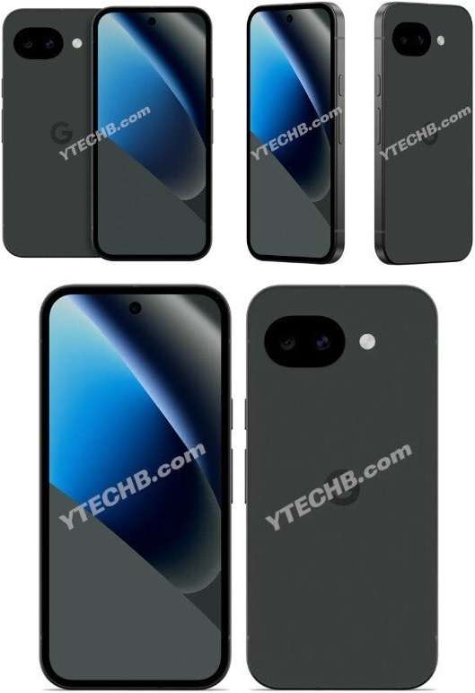 Google Pixel 10a design render