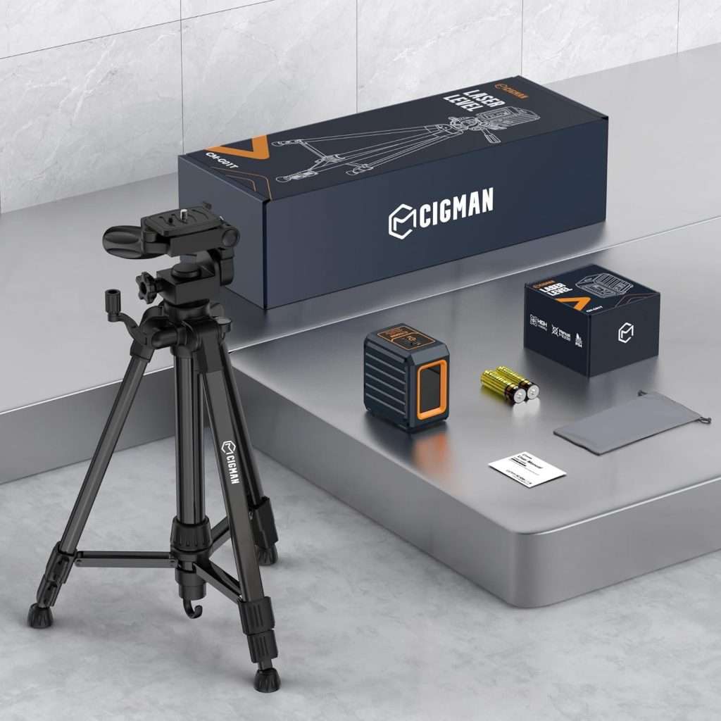 Livella laser con treppiede offerta Amazon