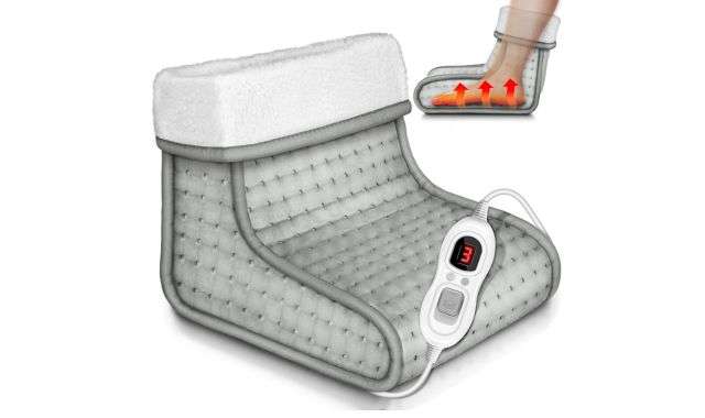 Scaldapiedi riscaldato