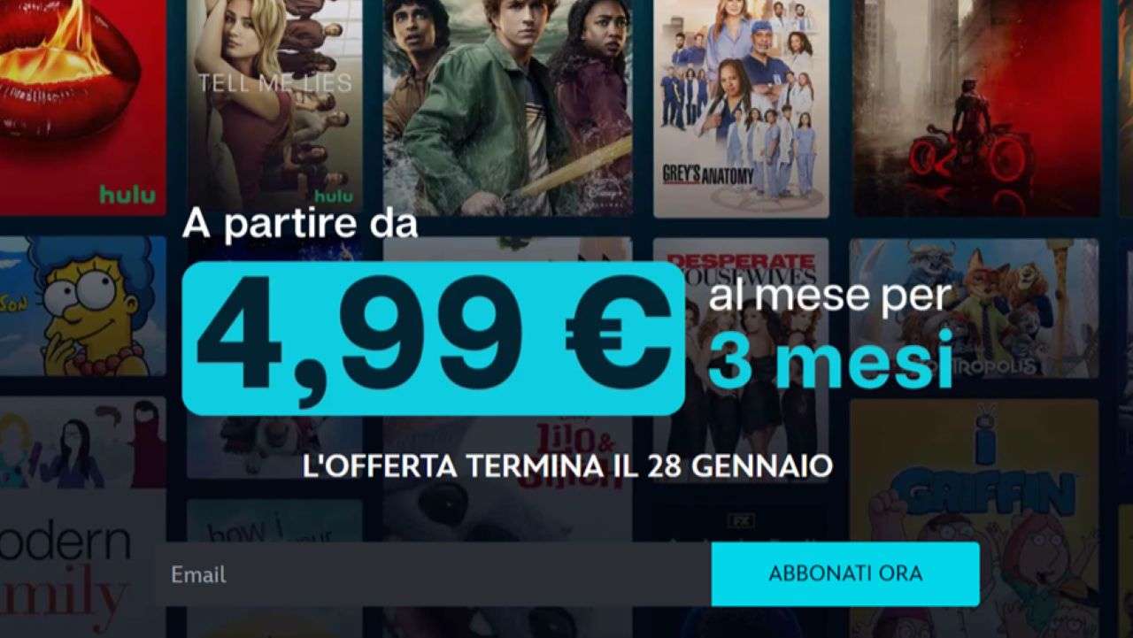 disneyplus offerta 4,99 euro al mese
