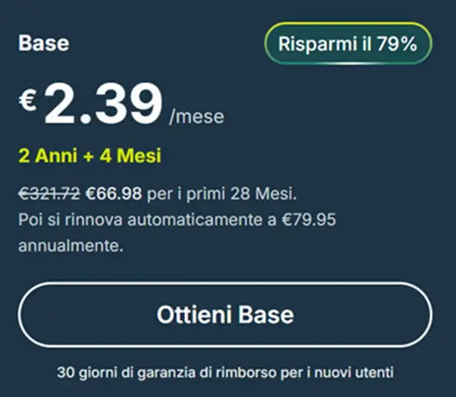expressvpn sconto 79 per cento