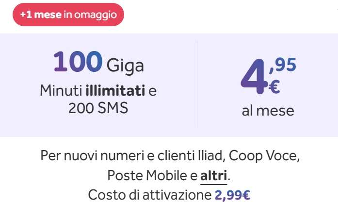 Offerta economica ho mobile