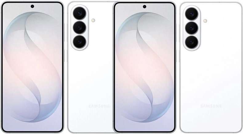 Samsung Galaxy S26 bianco leak