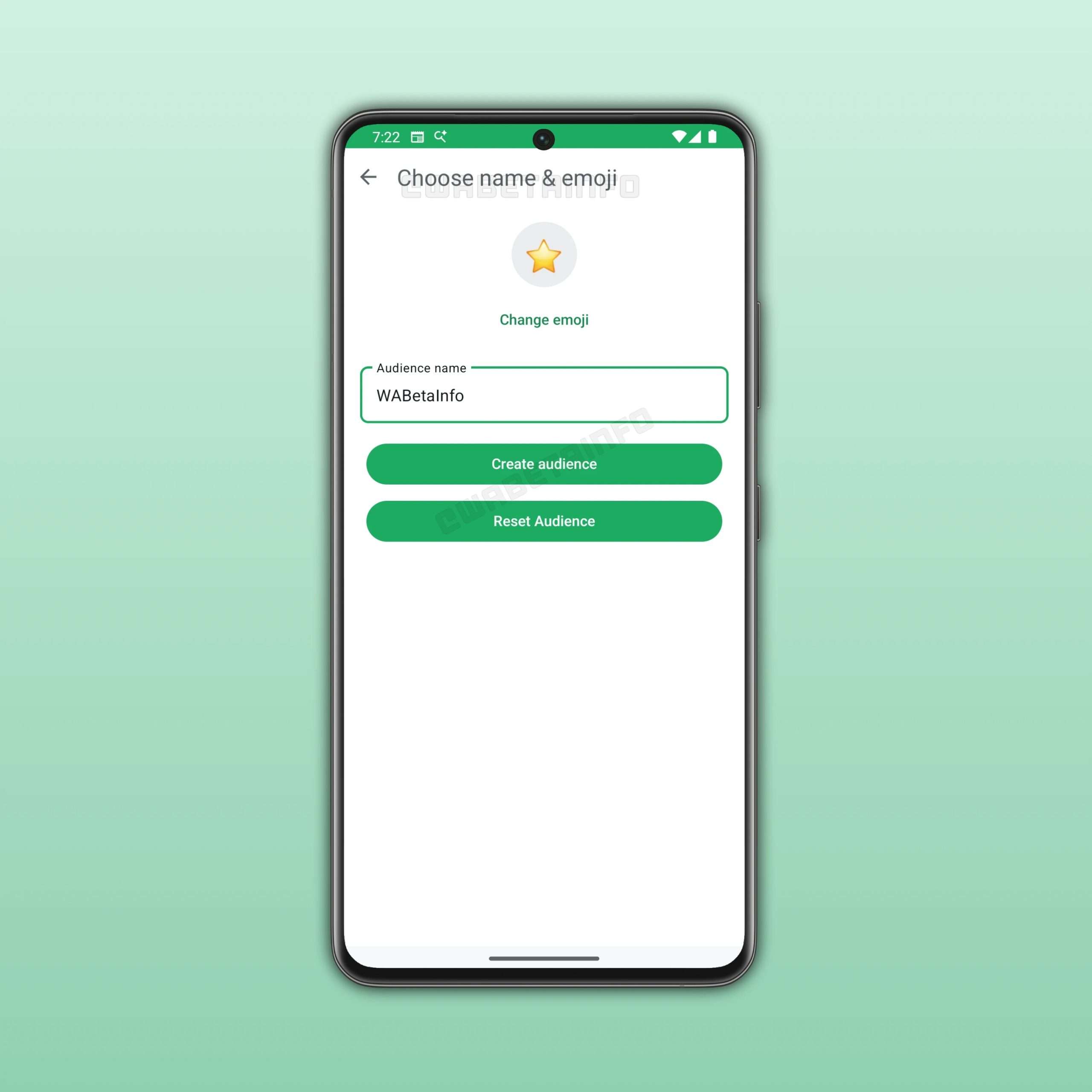 WhatsApp aggiornamenti di stato personalizzati
