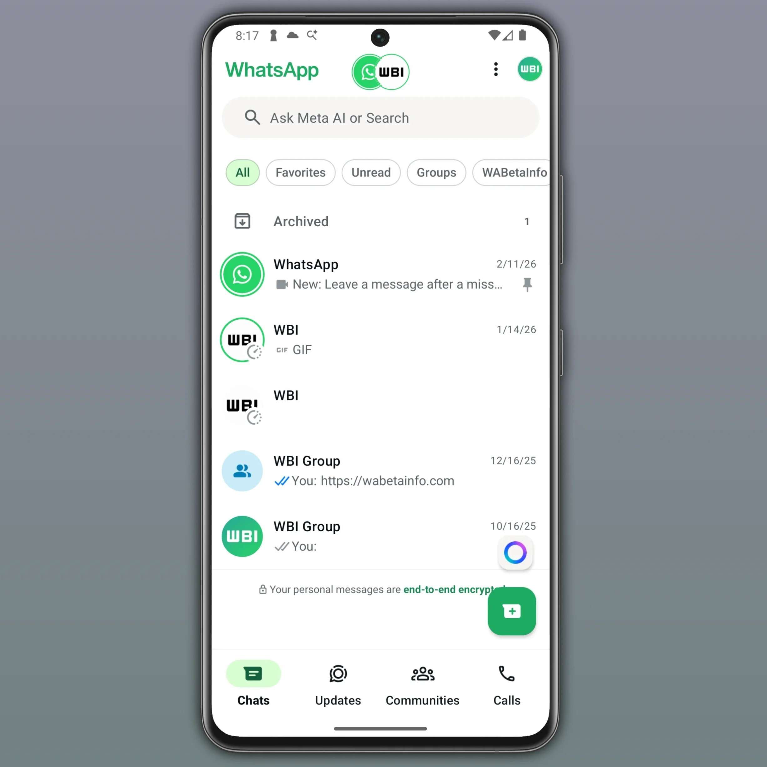 WhatsApp aggiornamenti di stato WhatsApp aggiornamenti di stato