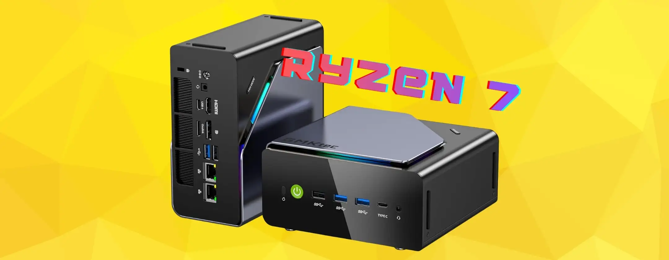 Mini PC con AMD Ryzen 7: pura potenza senza compromessi a un ottimo prezzo