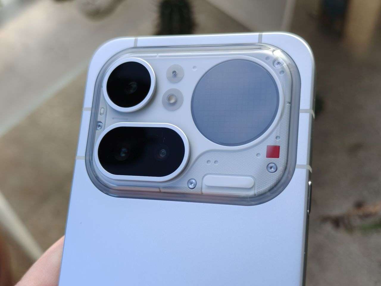 Phone 4a Pro dettaglio fotocamere