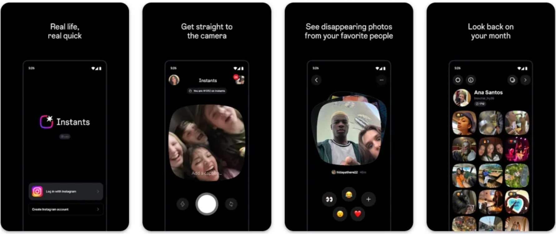 Instagram instants