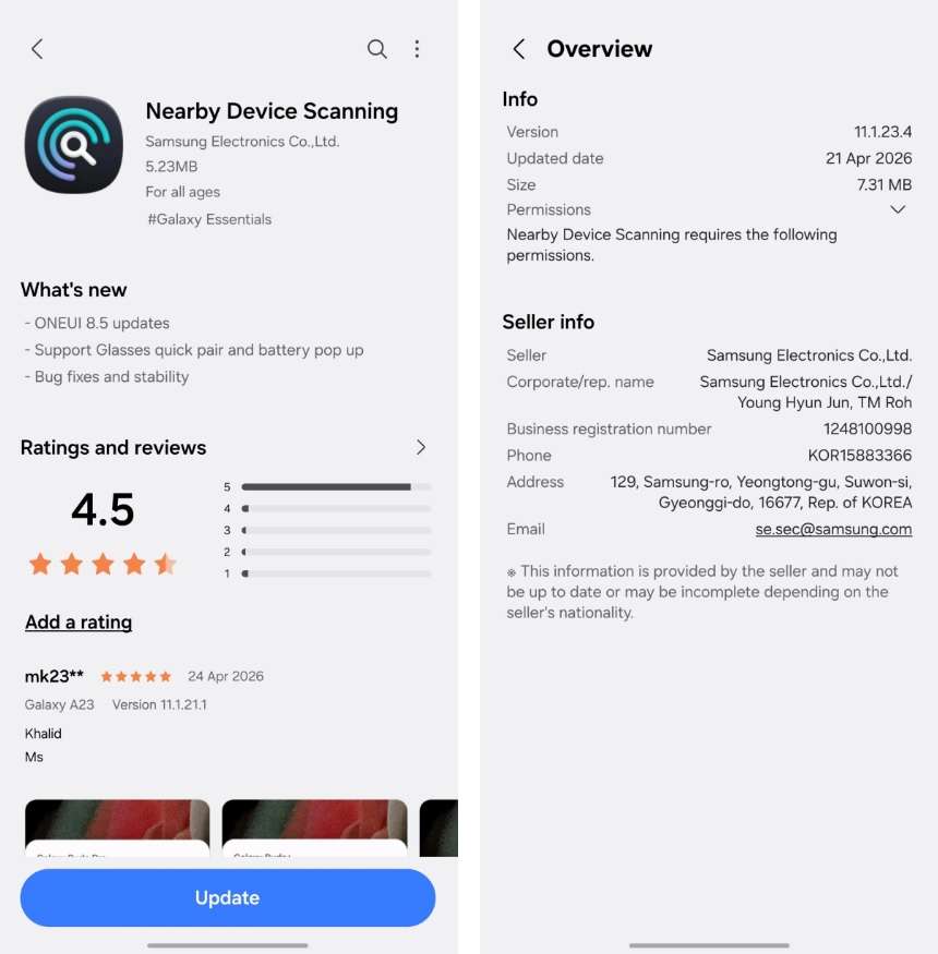 Samsung Galaxy Glass