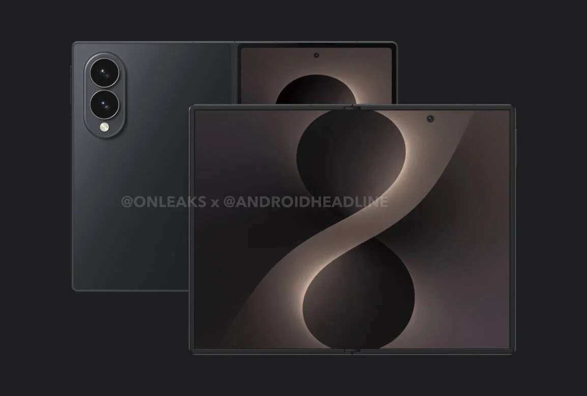 Samsung Galaxy Z Fold 8 render leak