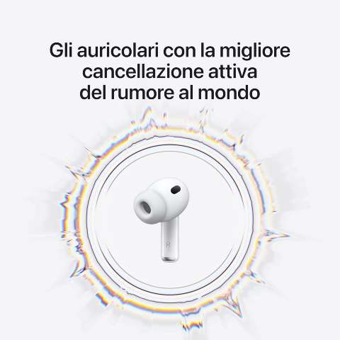 AirPods Pro 3 cancellazione rumore