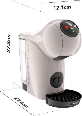 Krups Genio S Nescafe Dolce Gusto dimensioni