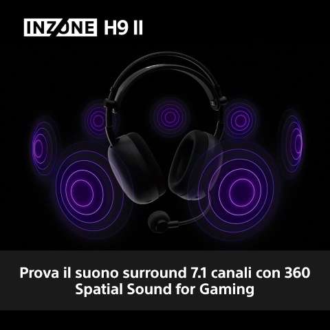 Sony Inzone H9 suono spaziale