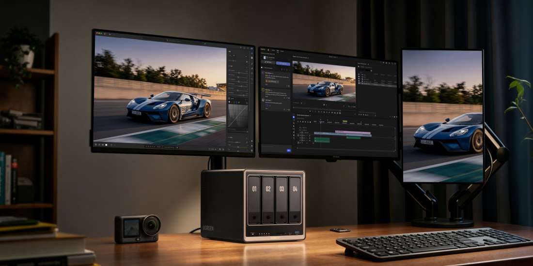 NAS UGREEN NASync configurazione multimonitor