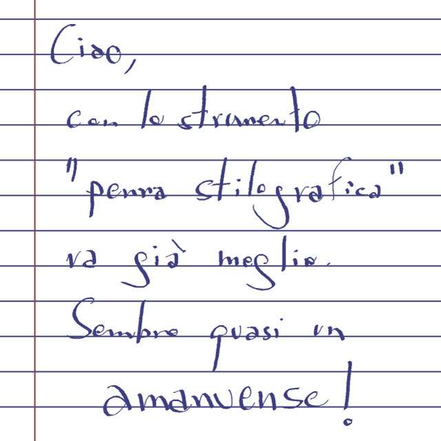 La penna stilografica è lo strumento giusto per risollevare la dignità