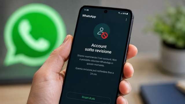 Account Whatsapp bloccati per errore