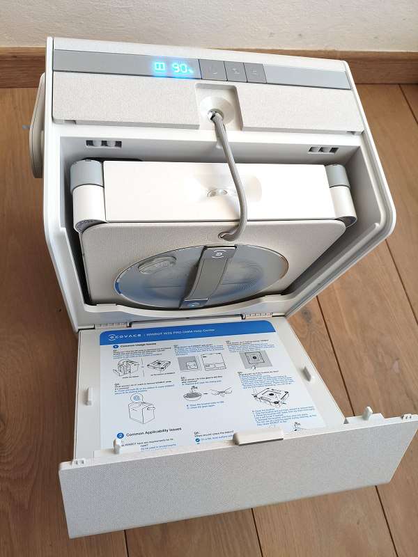Scomparto frontale ECOVACS WINBOT W2S Pro OMNI