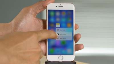 3D Touch su iPhone 6s
