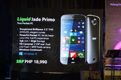 Acer Jade Primo