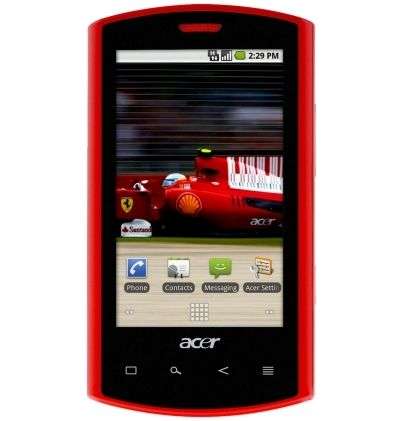 Acer Liquid E Ferrari special edition