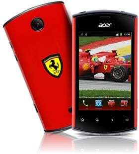 Acer Liquidmini Ferrari Edition