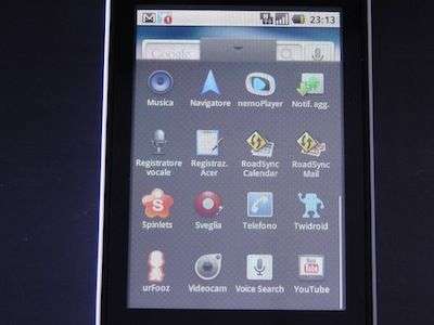 Acer beTouch E400