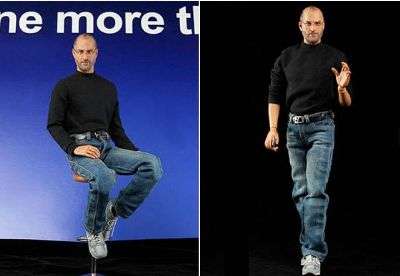 Action figure di Steve Jobs