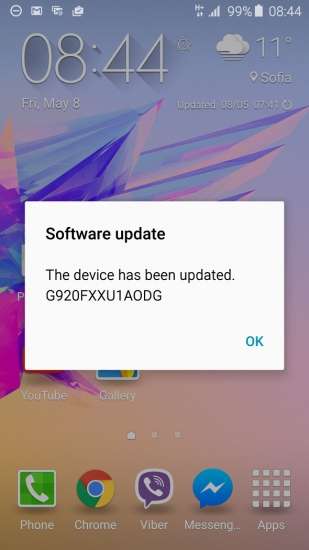 Aggiornamento Galaxy S6 (foto 2)