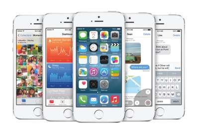 Alcune schermate dell'interfaccia di iOS 8.3