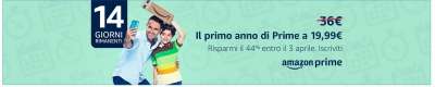 Amazon aumenta il costo dell'abbonamento a Prime