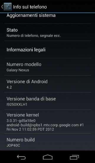 Android 4.2 Jelly Bean