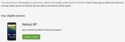 Android Beta Program