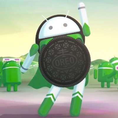 Android Oreo quadrata