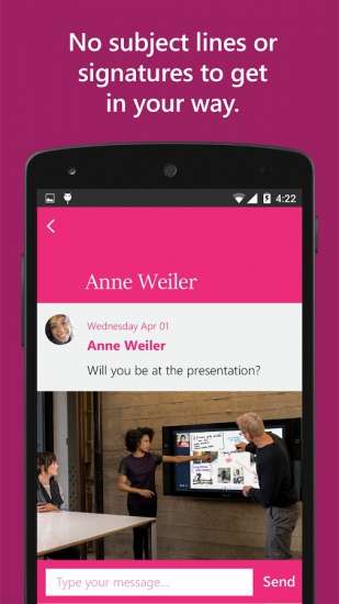 App Microsoft Send per Android