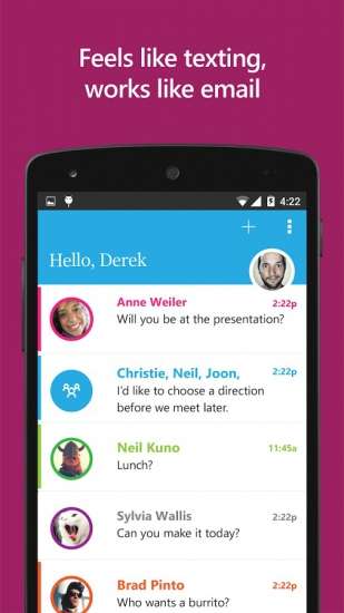 App Microsoft Send per Android