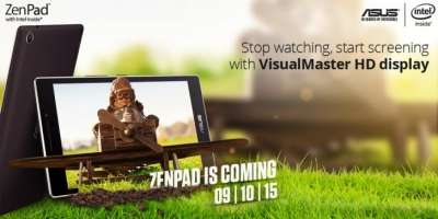 Asus ZenPad - Teaser per il lancio in India