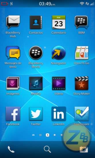 BlackBerry 10.3