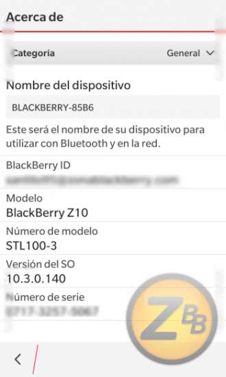 BlackBerry 10.3