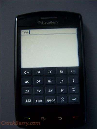 BlackBerry 9500 Thunder