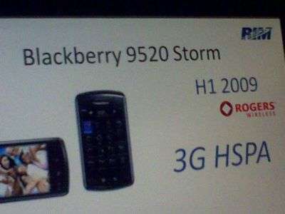 BlackBerry 9520 Storm