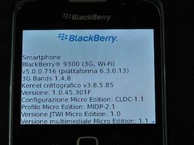 BlackBerry Curve 3G