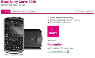 BlackBerry Curve 8900